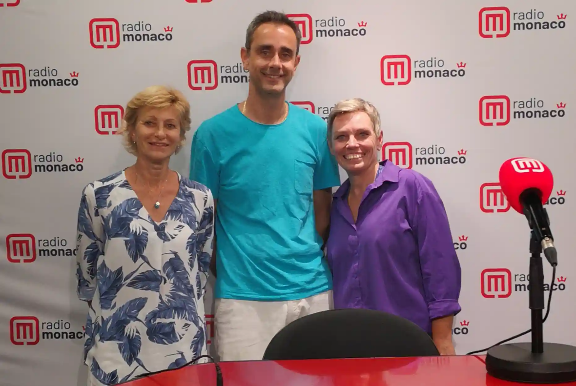 Interview par Radio Monaco de Nadège et Laurence pour le rallye des gazelles de 2024