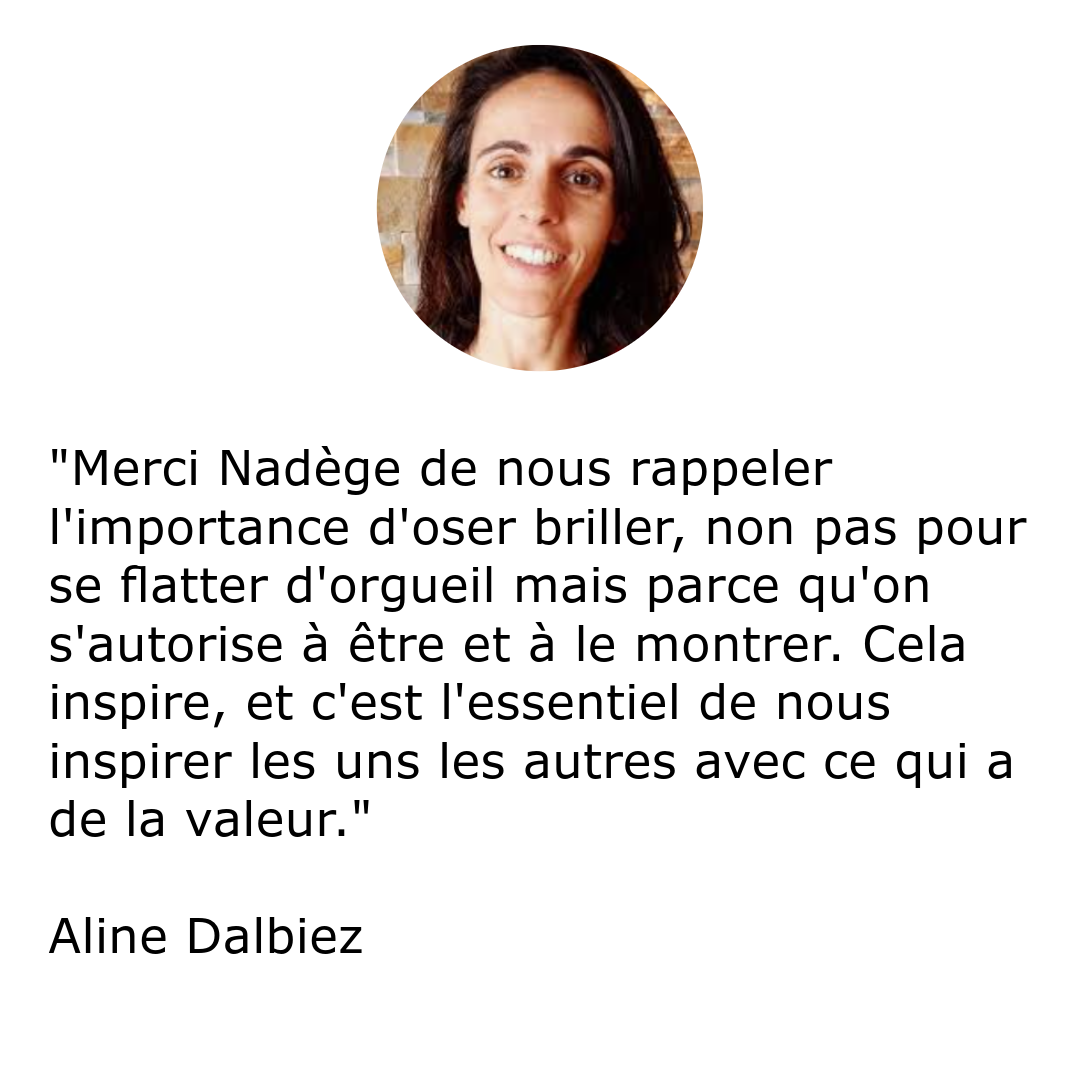 Aline Dalbiez temoigne